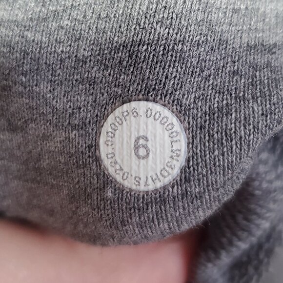 LULULEMON All Yours Full Zip Hoodie Sweatshirt Sweater Terry Cloth Grey Womens 6 - Picture 11 of 12